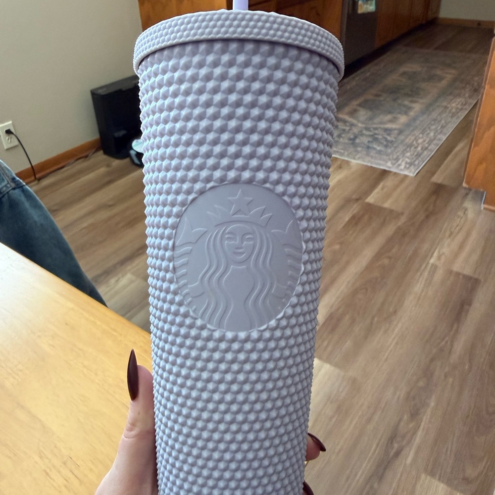 Starbucks 2021 Matte Lilac Purple Studded Tumbler